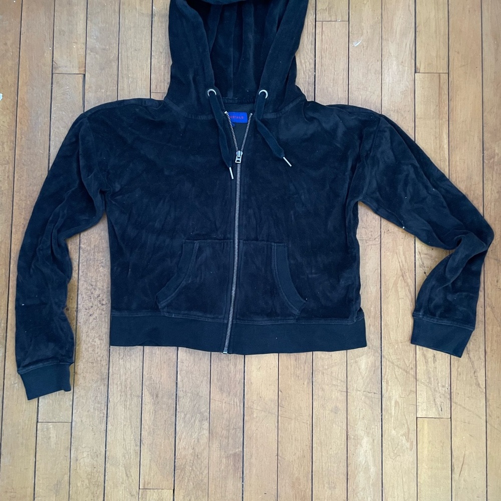 Black Women's Hoodie Jacket